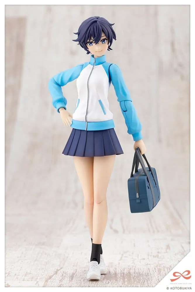 Sousai Shojo Teien Plastic Model Kit 1/10 Rui Saotome Touhou High School Tracksuit 16 cm